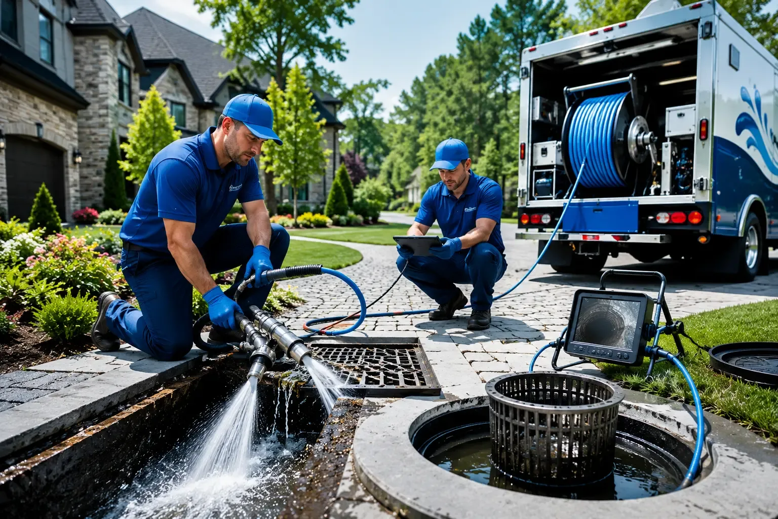 Local outdoor drain cleaning professionals in Harvard, IL